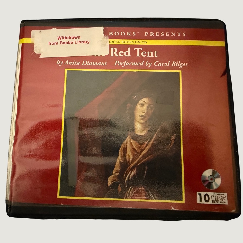 The Red Tent Anita Diamant Unabridged Audiobook 10 CD Set Carol Bilger C1412